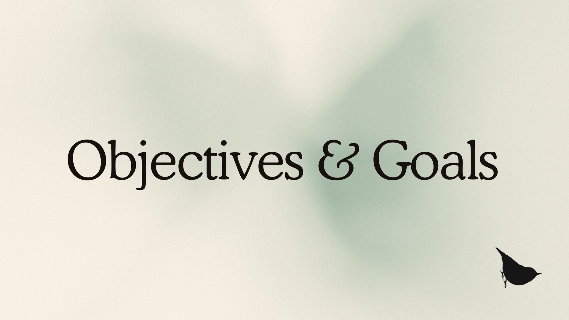 Conservation Pathways: Objectives & Goals