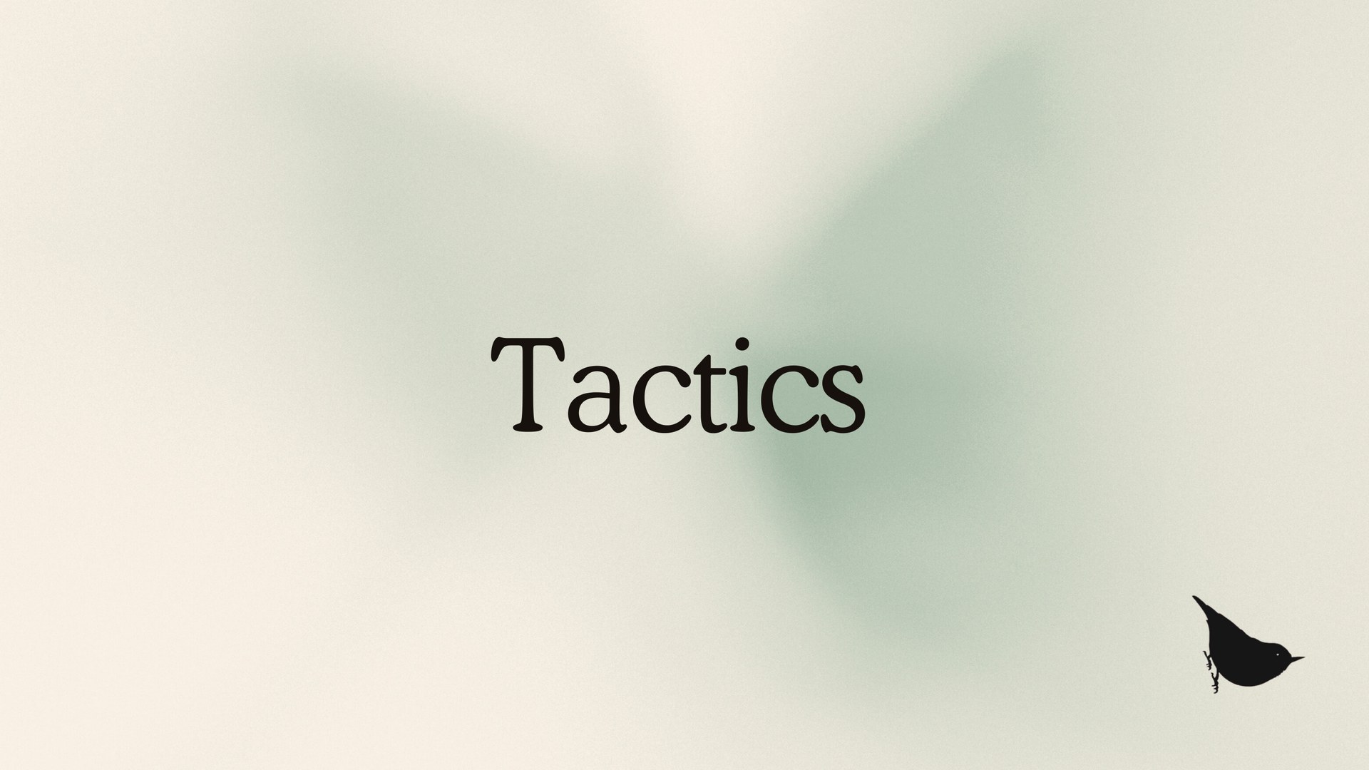 Conservation Pathways: Tactics